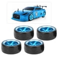 thumbnail image 3 of Pneus de Voiture RC à Amortissement Fort, Pneus pour HSP, pour le Rééquipement de Voiture de Course, 3 of 8