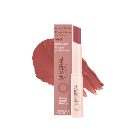 Mineral Fusion Lipstick Butter - Vine , 0.06 oz Lipstick