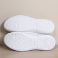 thumbnail image 6 of BOERTEU Women Breathable Knit Flat Walking Shoes, Bow Decor Slip On Casual Loafers, Lightweight Non Slip Platform Daily Sneakers, 6 of 6
