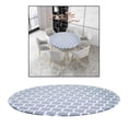 thumbnail image 4 of veasfak 40 "-55" Nappe à la Maison Housse de Table Ajustée pour Table à Manger Gris S, 4 of 7