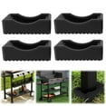 thumbnail image 1 of 4 Pcs Griddle Leveling Shims Kit For Grill Leveling Kit Stackable Skillet Leveling Shims Kit Grill Leveling Kit Keep Flat Top Grill In Griddle Stand Accessories, 1 of 9