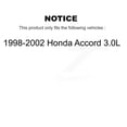 thumbnail image 2 of Transit Auto Front Rear Ceramic Pads and Disc Brake Rotors Kit for Car 1998-2002 Honda Accord 3.0L K8A-102537, 2 of 11