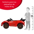thumbnail image 2 of Montable Eléctrico The Baby Shop - con controlo remoto, con conexion USB y auxiliar Rojo - Luz y Sonido, 2 of 7