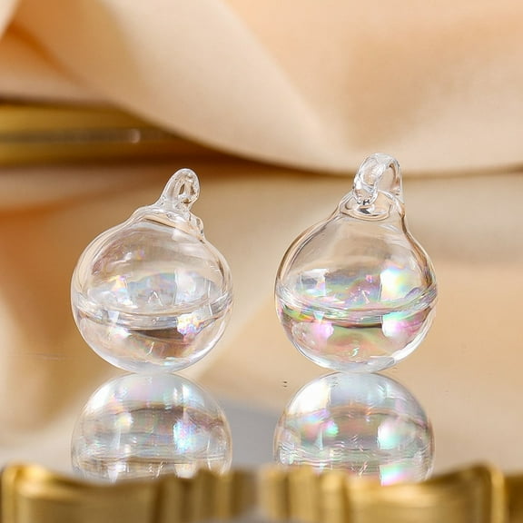 Rainbow Crystal Ball Pendant Glass Prism Bead Sun Catcher DIY Hanging Decoration Without String Ornament