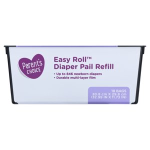 Parent's Choice Square Easy Roll Diaper Pail Refills