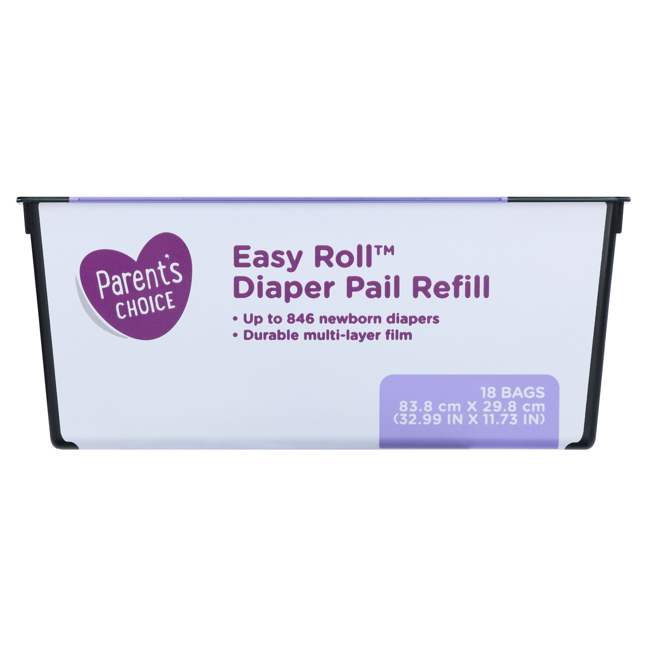 Parent's Choice Square Easy Roll Diaper Pail Refills photo 1