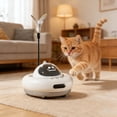 thumbnail image 3 of Cat Toy Smart Interactive Cat Toy Automatic Rotation Treat Dispensing Laser Toy For Indoor Cats Self-Play Boredom Relief And Exercise(Automatic-20.5Cm), 3 of 8