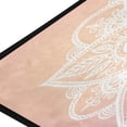 thumbnail image 4 of Coolnut Kitchen Rugs,Transparency Pink Non Slip Washable Cushioned Carpets Polyester AntiFatigue Comfort Porch Floor Mat Christmas Decoration 39×20 in, 4 of 7