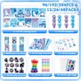 thumbnail image 2 of Set de obsequios para fiestas BenLouis Frozen, 96 piezas, para niños con libro para colorear, 2 of 7