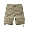 thumbnail image 6 of Matchstick Men's Cotton Cargo Shorts Loose Utility Outdoor Shorts with Multi Pockets, Sizes S-6XL, 6 of 7