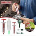 thumbnail image 4 of 6pcs Mini Sowing Seed Dispenser Manual Syringe Seeder Sower Set Spreader Tool, 4 of 5