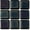 Night, variant on F2809 Platinum Glass Mosaic Tile - Ash