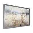 thumbnail image 2 of Designart "Winter Meadow View A Scene of Calmness I" Landscapes Framed Wall Art Decor - Traditional Grey Meadow Living Room Framed Canvas Art, 2 of 6
