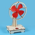 thumbnail image 3 of Flmtop Science Fan Kit No Burr Hand-on Ability Eco-friendly DIY Fan Model Toy for Kids, 3 of 10