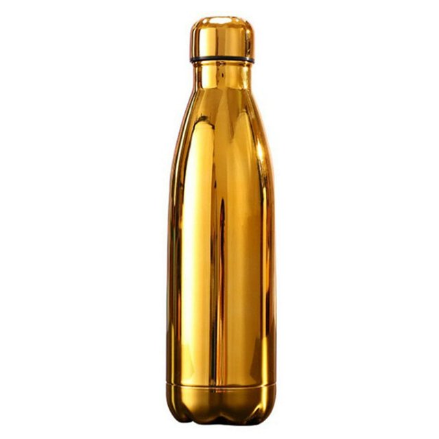 LOVEVER Bouteille en Acier Inoxydable Ciel Étoilé/plating 500ML Bouteille d'Eau Isolée Colorée Gourde de Sport