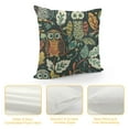 thumbnail image 4 of Creowell Owl Throw Pillow Cover Love Mom Couch Pillow Case Square Outdoor Pillows Sofa Bed Lumbar Pillowcase Decorative, 4 of 5