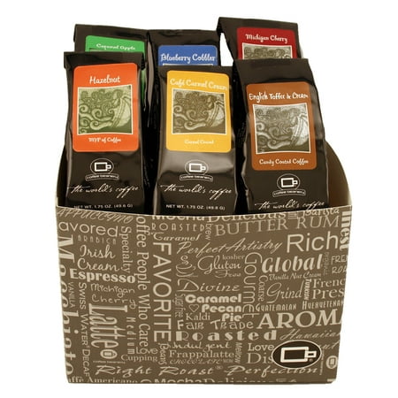 Sampler of Flavors Coffee Gift Basket (Best Coffee Gift Basket)