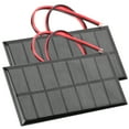 thumbnail image 2 of Mini Panel solar BuyWeek 2 piezas DC3.5V 250mA de polisilicio, 2 of 8
