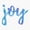 1pcs, variant on Watercolor Joy Blue Sticker