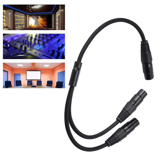Xlr JORINDO JD6073 XLR Female To Dual XLR Female Cable YType Splitter XLR To Dual XLR Microphone Cable