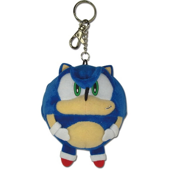Key Chain - Sonic The Hedgehog - Ball Plush 01 New Licensed ge38632
