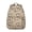Beige-46, variant on Artistic Tiger Pattern Backpack for Student Jungle Animal Roar Print Bengal Stripes Wild Tribal Face Design for Student School Bookbag