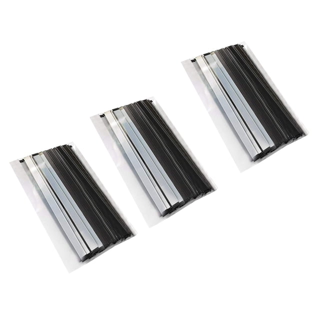 300 Bridas de Lata para Pelar Y Pegar, Alambre Flexible, Bridas para Bolsas de Café Que Sella El Cordón de la Bolsa de Alimentos Horneados 5.5 Pulgadas-Negro