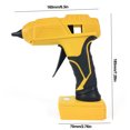 thumbnail image 2 of Pistola de pegamento caliente inalámbrica de 100 W con barras de pegamento de 5 piezas para artes y manualidades de reparación del hogar, 2 of 9