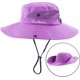 thumbnail image 2 of Gorro de pesca para mujer, protección UV, plegable, con borde ancho Levamdar  HMJM364-6, 2 of 7