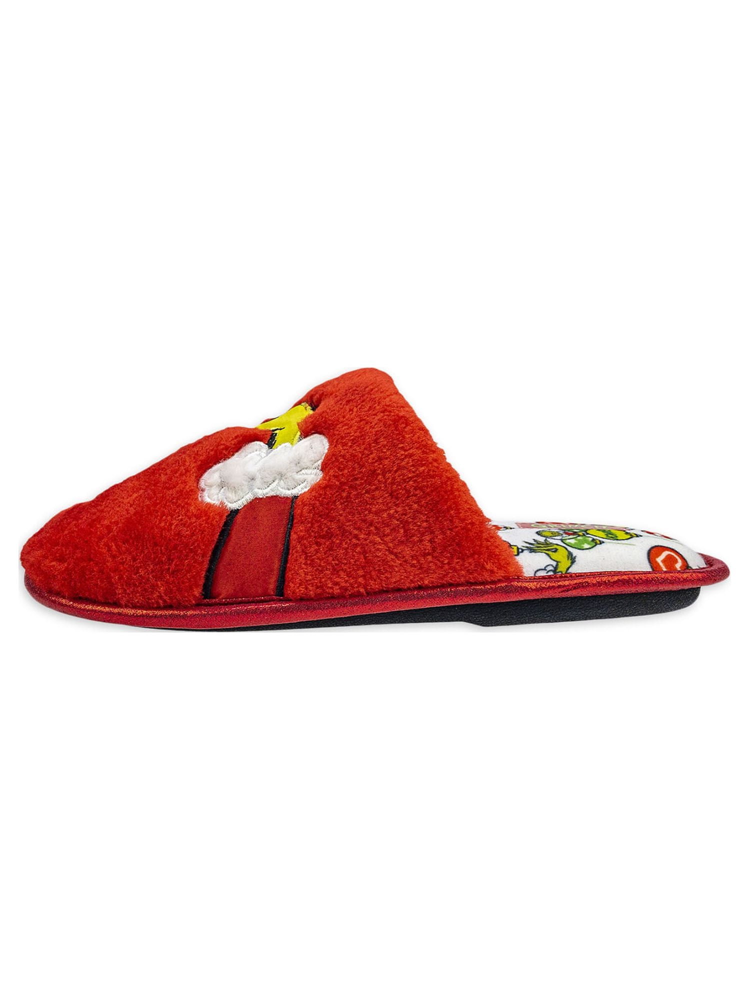 Dr. Seuss Family Grinch Slippers, Sizes Toddler-Adult
