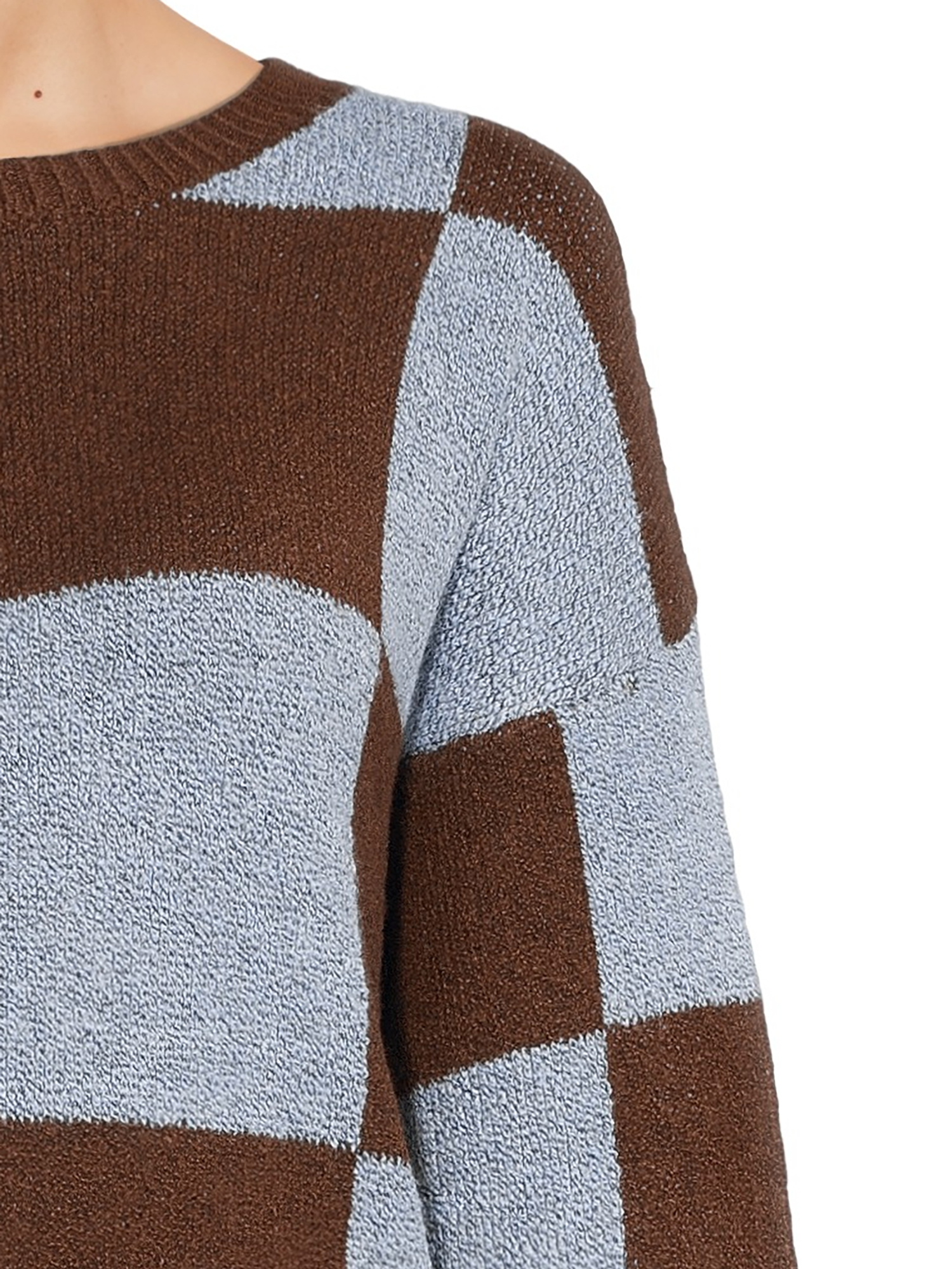 No Boundaries Junior's Jacquard Pullover Sweater - image 4 of 5