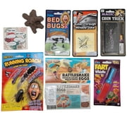 Second Walnut Prank Kit Full of Jokes for The Family - Practical Joke Gifts Pranks and Gags - Funny Bone Pranks - Basic 9 Piece Joke Kit