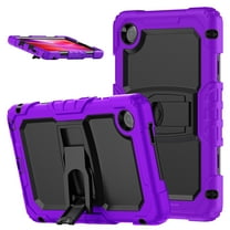 XYX For Lenovo Tab One 8.7 inch/Tab K9 2025 Case, 3in1 Heavy Duty Shockproof Tablet Case with Stand, Shoulder Strap, Purple