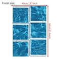 thumbnail image 4 of QTOCIO Home Decor, DIY Non -slip Shower Bath Tub Decal Stickers Bathtub Appliques Stereoscopic Waves, 4 of 5