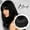 C, variant on EGNMCR Wigs Human Hair Braid Hairband Synthetic Bangs Heat Bangs Hair Extensions For Lady Extensions Extensions