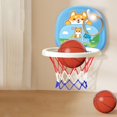 thumbnail image 2 of Indoor Basketball Hoop Hanging Sports Activity Set for Ages 1-2Years 3-4Years Early Development Motor Skills Ball Game, 2 of 6