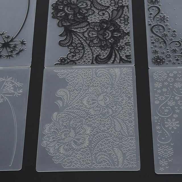 3Pcs Plastic Embossing Folders DIY Card Making Scrapbooking Embossed Template Paper Craft Tool