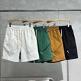 thumbnail image 2 of Pantalones cortos de trabajo transpirables y finos de verano para hombre con pantalones de playa de cinco puntos deportivos y de ocio de moda para hombres, 2 of 4