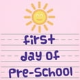 thumbnail image 3 of CafePress - First Day Of Pre School Kids Light T Shirt - Light T-Shirt Kids XS-XL, 3 of 4