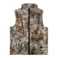 thumbnail image 4 of Garronmavis Hunting Forest Zippered Vest Stylish Boys Zip Up Vests Lightweight Sleeveless Jackets Outerwear with Pockets Fashion Fall Winter Warm Sleeveless Outerwear for Boys 7-8, 4 of 7