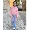 thumbnail image 5 of Arshiner Girls Half Zip Sweatshirt Fleece Quarter Zip Pullover Sweatshirts Fall Clothes for Teen Girls Thumb Hole, 5 of 5