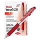 thumbnail image 2 of Bolígrafo de Gel Pentel K437B WOW! Retráctil 0.7mm Tinta Roja Docena, 2 of 8