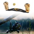 thumbnail image 6 of Miulika Reel Handle Rocker s Fishing Reels Power Handle Grip Crank Parts Spare Parts Sturdy Sinning Reel Handle Golden, 6 of 9