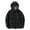 Black, variant on Men's Casual Jacket Winter Warm Padded Cotton Hooded Coat