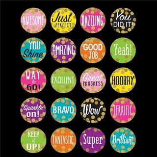 100 Inspirational Words Stickers Pack Motivational Quote