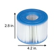 thumbnail image 4 of Intex Kit d'Entretien pour Spa & Porte-Gobelet/plateau & Filtres de Piscine Type S1 (Lot de 6), 4 of 7
