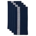 thumbnail image 2 of Fennco Styles Banded Design Cotton Cloth Napkins 20" W x 20" L, Set of 4 - Striped Dinner Napkins for Home Décor, Dining Table, Banquet, Family Gathering, Everyday Use, and Spec, 2 of 8