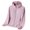 Pink, variant on Women's Hoodie Full Zip Up 2026 Lightweight Breathable Open Front Jacket Cover Up for Summer Beach Outfits Drop Shoulder Outerwear Tops
