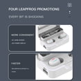 thumbnail image 4 of Bluetooth Earbuds 5.2 Wireless Mirror Display Charging Case, Clear Call, Sweatproof, Touch Control, 30mAh Battery for Sports Running, 4 of 6