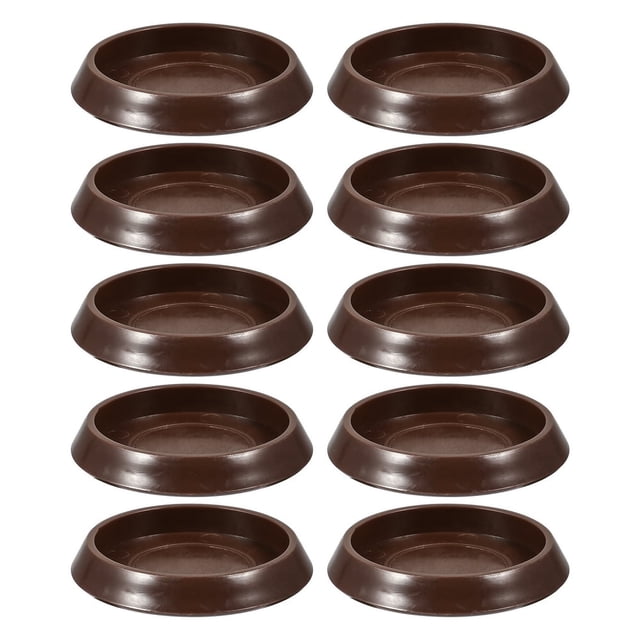 EIMELI Hamper Furniture Pads 10 Pcs Sofas Caster Cups Coaster Non-slip Plastic